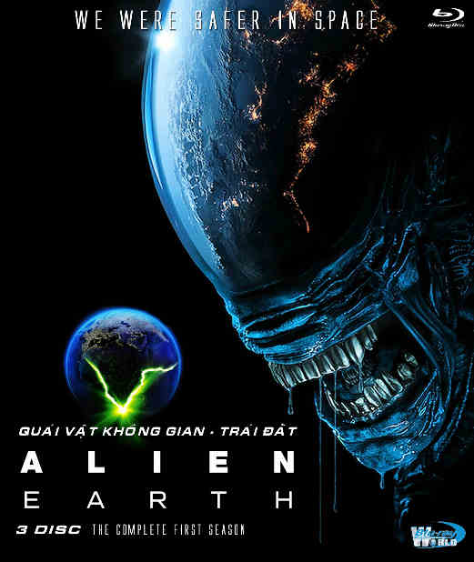 B6572.Alien Earth  S01 2025  QUÁI VẬT KHÔNG GIAN - TRÁI ĐẤT  2D25G  (DOLBY ATMOS 5.1 - AC3 640) 3DISC